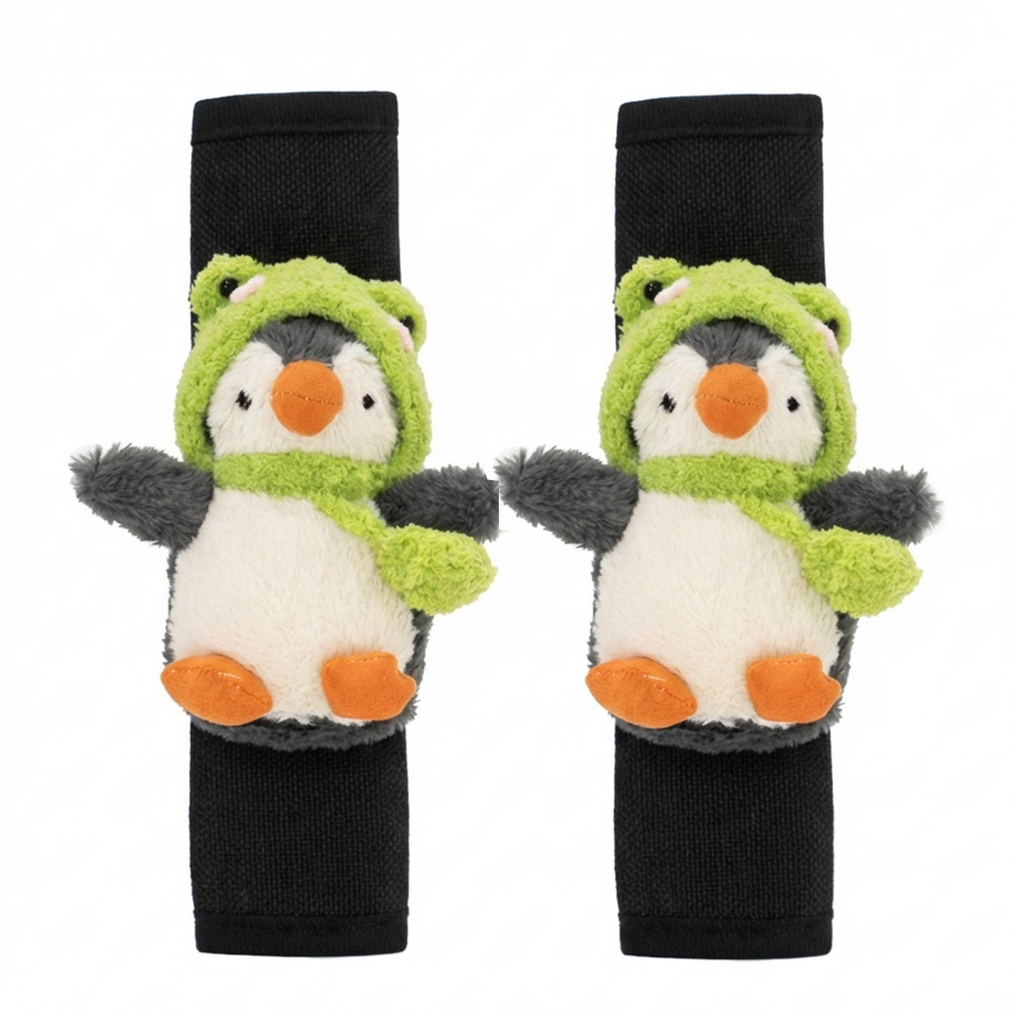 Joykey Cute Kawaii 2 PCS Penguin Seat Belt Cover Pad