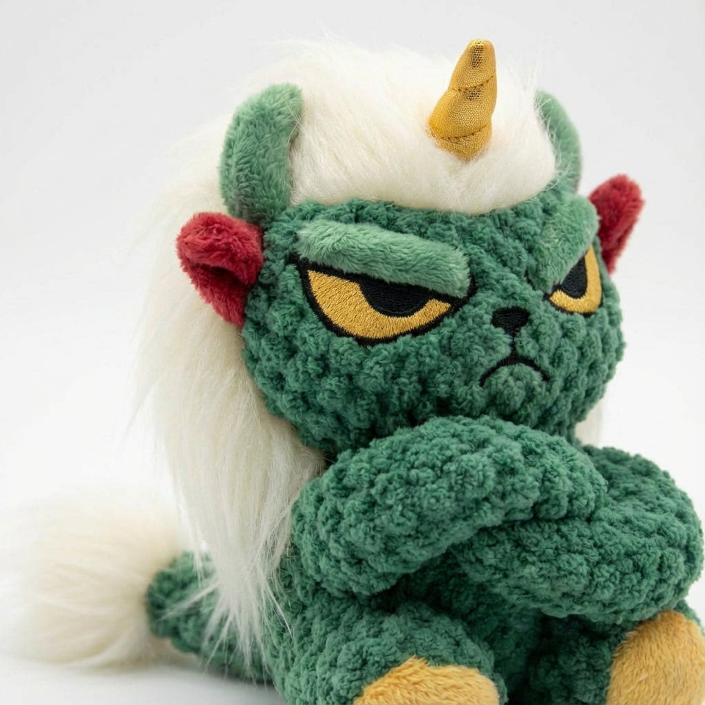 Joykey AngryBaby Unicorn Plush Keychain 12cm