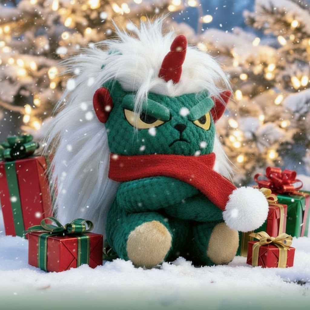 Joykey AngryBaby Christmas Plush 20cm Gift Set