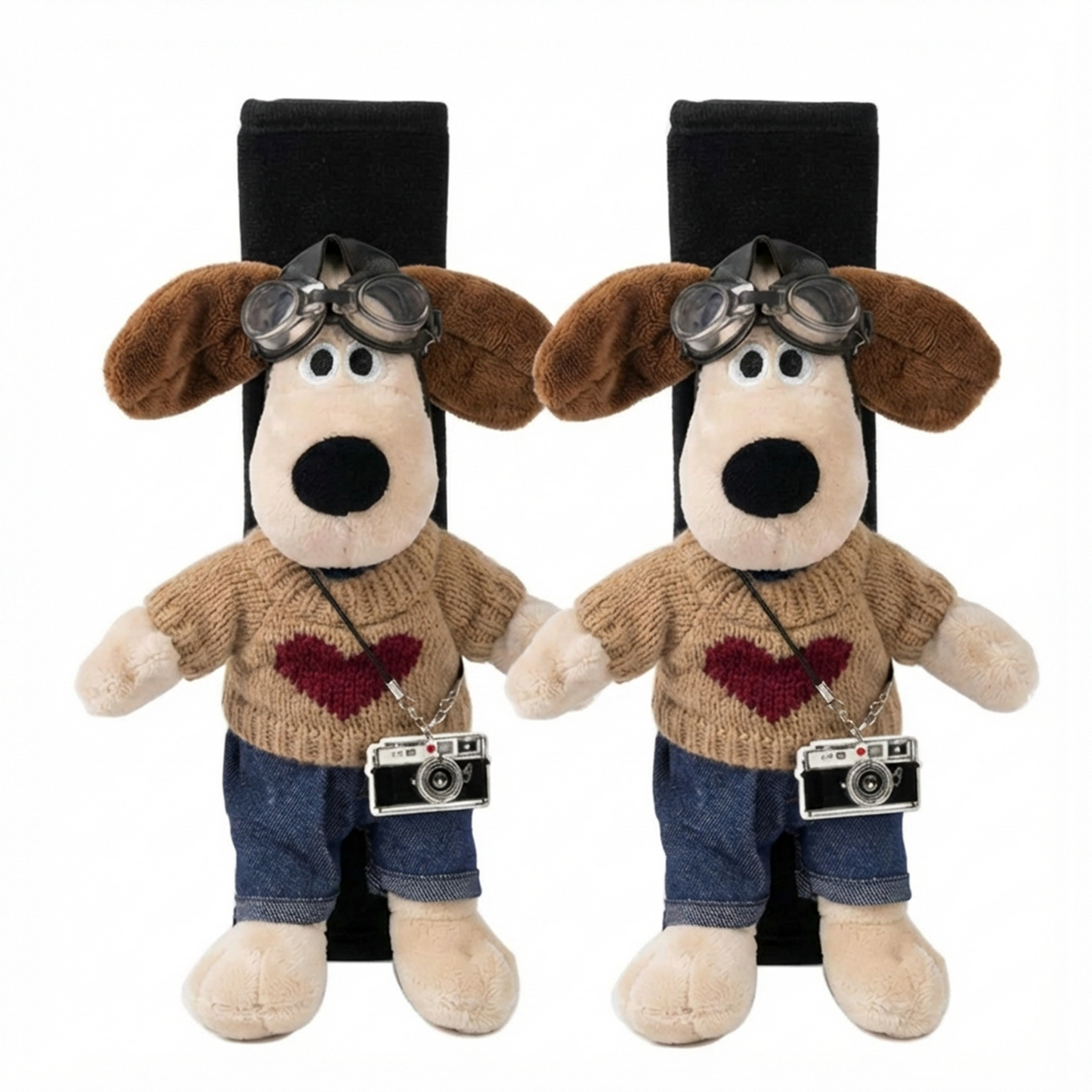 Dog Seatbelt Plushies