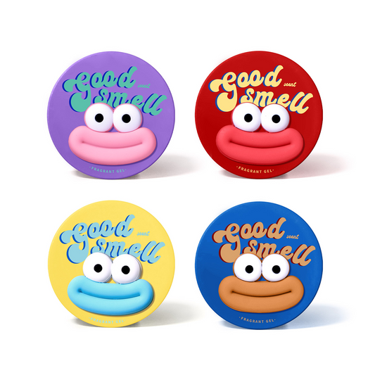 Solid Gel Air Freshener with Fun Cartoon Designs(All Color, All)