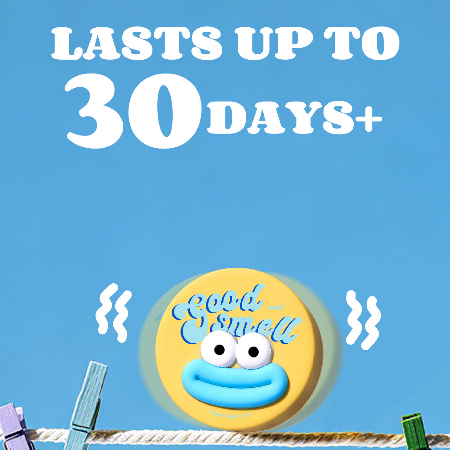 Solid Gel Air Freshener with Fun Cartoon Designs(All Color, All)