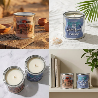Tin Can Candle
